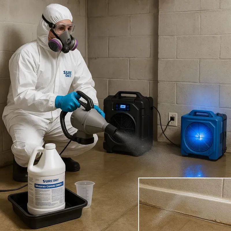 Sanitization and Odor Removal process in Brookneal, VA