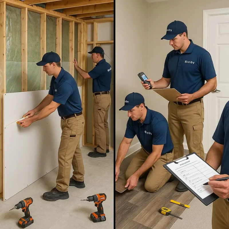 Repairs and Reconstruction process in Brookneal, VA